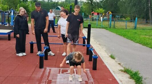 В Клинцовском районе Брянской области в День физкультурника выполнили нормативы ГТО