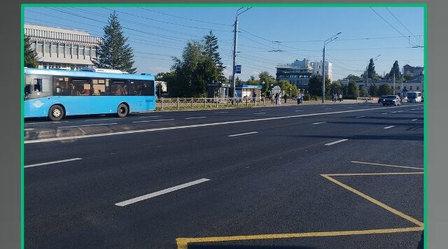 В Советском районе Брянска завершается капремонт участка улицы Калинина