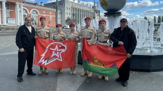 Брянские юнармейцы Поста №1 вошли в десятку лучших на Всероссийском слёте «Наследники Победы»