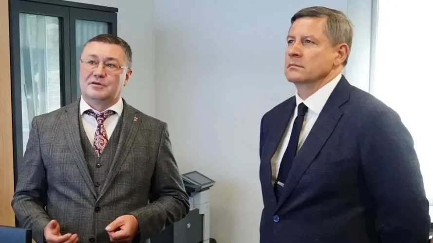 Глава Брянщины Ковальчук посетил объекты  АО «Транснефть – Дружба»