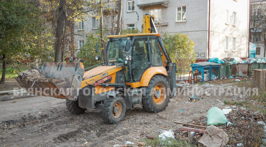 В Брянске до конца 2026 года во дворах установят более 60 новых контейнерных площадок