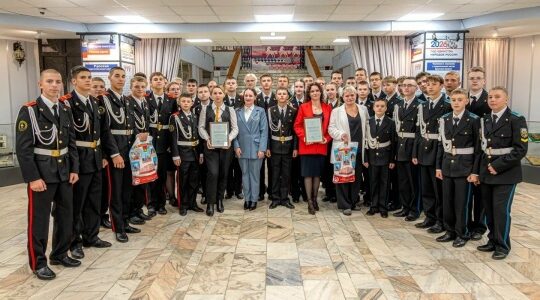 Всероссийская акция «День в музее для российских кадет» прошла ярко и содержательно