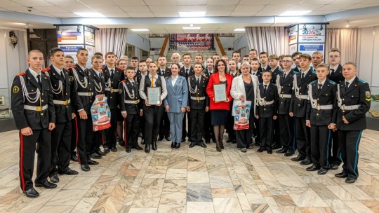 Всероссийская акция «День в музее для российских кадет» прошла ярко и содержательно