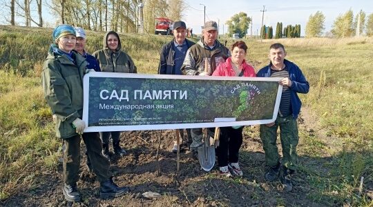 В Севске Брянской области посадили 80 лип в честь 880‑летия города!