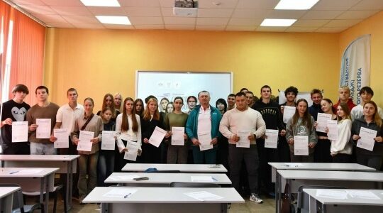 В Брянске состоялся «Спортивный диктант»