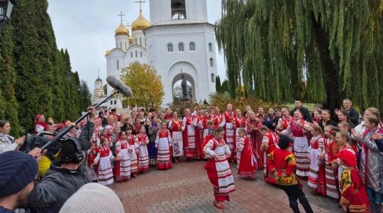 В Брянске состоялись съёмки культовой передачи «Играй, гармонь любимая!»