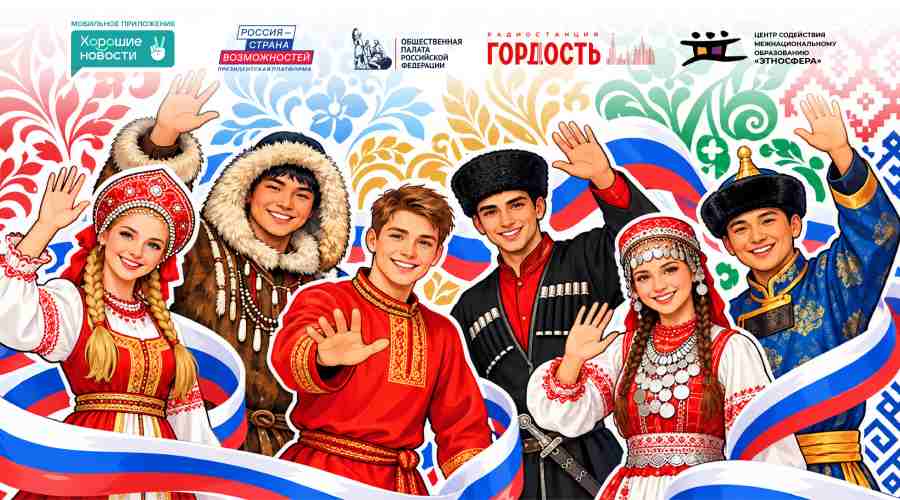 Стартовал марафон заданий ко Дню народного единства от «Хороших новостей»